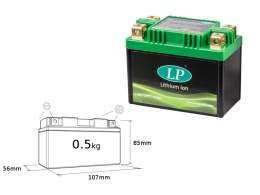 LANDPORT 24Wh 120 CCA 500g Lithium 107X56X85