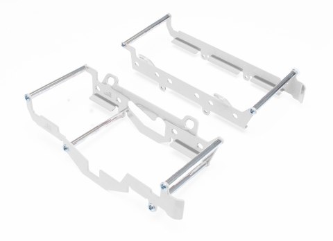 CROSSPRO WYPRZEDAŻ OSŁONY CHŁODNICY ALUMINIOWE MODEL LIGHT (DO MOTOCYKLA Z WENTYLATOREM) KTM EXC '17-'18, EXCF '17-'19, HUSQVARN