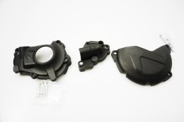 POLISPORT ZESTAW OSŁONA POKRYWY (DEKLA) ALTERNATORA ORAZ OSŁONA POKRYWY SPRZĘGŁA I OSŁONY POMPY WODY YAMAHA YZ 450F '18-'22 (846