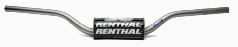 RENTHAL KIEROWNICA 1,1/8 CALA (28,6MM) MX FATBAR HANDLEBARS TANIUM RC SX/SXF 06-09, SUZUKI RM/RMZ 06-13 KOLOR TYTAN Z GĄBKĄ
