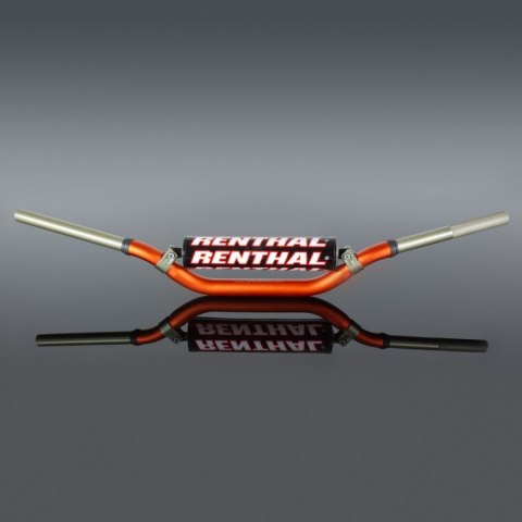 RENTHAL KIEROWNICA 1,1/8 CALA (28,6MM) MX TWINWALL 997 HANDLEBAR ORANGE RC/CRF 04-13 KX/KXF 06-13 PADDED KOLOR POMARAŃCZOWY Z GĄ