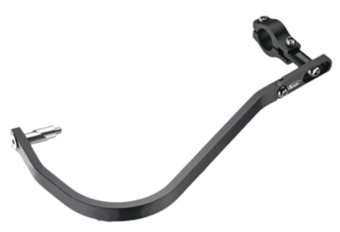 ACCEL OSŁONY RĄK (HANDBARY) Z MOCOWANIEM ALUMINIOWYM ENDURO 28MM KOLOR CZARNY (BEZ PLASTIKOWEJ OSŁONY SD02)