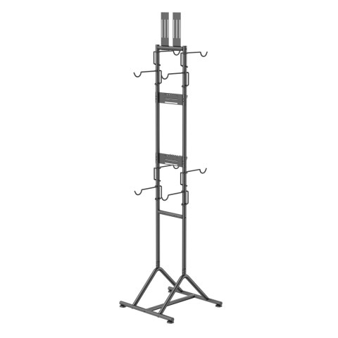BIKETEC STOJAK ROWEROWY (WOLNOSTOJĄCY NA 4 ROWERY) KOLOR CZARNY ( BIKE RACK)
