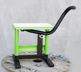 BIKETEC STOJAK/PODNOŚNIK/PODSTAWKA POD MOTOCYKL CROSS KOLOR ZIELONY/CZARNY