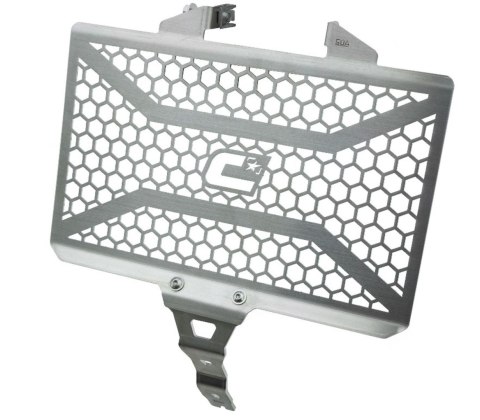 CROSSPRO NOWOŚĆ OSŁONA CHŁODNICY PRZEDNIA HONDA NC 750 X '16- KOLOR SREBRNY (STAL NIERDZEWNA)