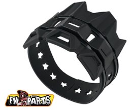 FM-PARTS OSŁONA TŁUMIKA UNIWERSALNA KOLOR CZARNY