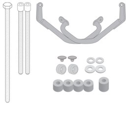 KAPPA GMOLE OSŁONY SILNIKA CF MOTO CL 700X '21-'25 CZARNE