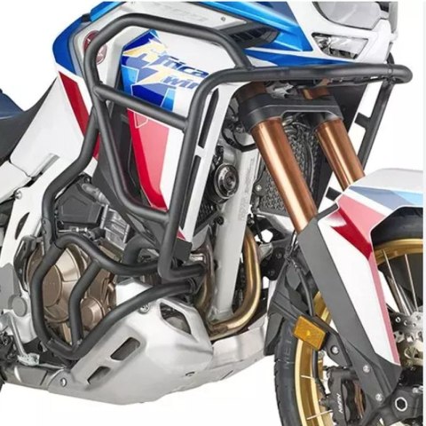 KAPPA GMOLE OSŁONY SILNIKA HONDA CRF 1100L Africa Twin '20-'23 CZARNE - GÓRNE
