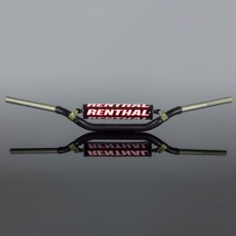 RENTHAL KIEROWNICA 1,1/8 CALA (28,6MM) MX TWINWALL 990 HANDLEBAR BLACK YAMAHA YZ '07-'23 / YZF '07-'17 PADDED KOLOR CZARNY Z GĄB
