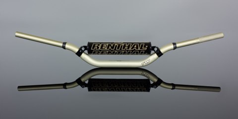 RENTHAL KIEROWNICA 1,1/8 CALA (28,6MM) MX TWINWALL 998 HANDLEBAR HARD ANO REED / WINDHAM PADDED KOLOR HARD ANO Z GĄBKĄ (LIMITED 
