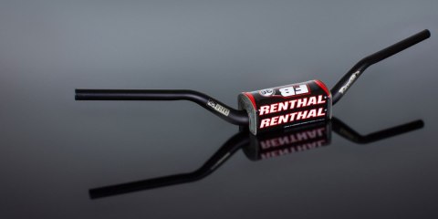 RENTHAL KIEROWNICA (36MM) MX FATBAR 36 HANDLEBAR BLACK KTM SX/SX-F, SUZUKI RM/RM-Z, YAMAHA YZ-F PADDED KOLOR CZARNY Z GĄBKĄ