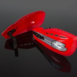 RENTHAL MX OSŁONY RĄK (HANDBARY) (LISTKI) KOLOR CZERWONY (MOCOWANIE W ZESTAWIE HG-100-BRACKET)