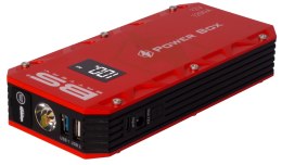 BS URZĄDENIE ROZRUCHOWE POWER BOX PB-02 (JUMP STARTER, POWERBANK, BOOSTER) 12000mAh (44.4Wh) Z LATARKĄ (EL) (10)