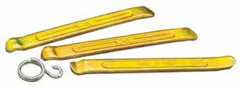 BUZZETTI NARZĘDZIA ZESTAW ŁYŻEK DO OPON Z WYGIĘTĄ STOPKĄ 20CM (3 SZTUKI)