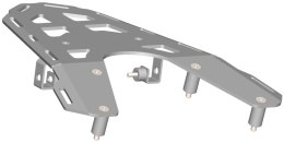 CROSSPRO WYPRZEDAŻ TYLNY BAGAŻNIK GASGAS ES 700 '22-'23 KOLOR CZARNY