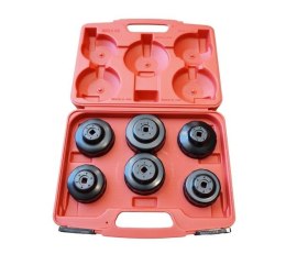 M.C. KOMPLET KLUCZY DO FILTRÓW OLEJU (6 SZT) 76MM/12, 65MM/14, 76MM/8, 76MM/14 , 80MM/15 , 68MM/14