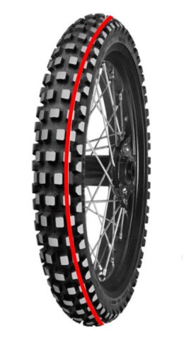 MITAS OPONA 80/100-21 C-23 51R TT PRZÓD DOT 37-38/2022 (26725) (NA ZAMÓWIENIE) WYCOFANE