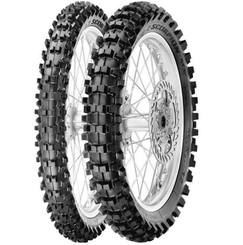 PIRELLI OPONA 100/90-19 SCORPION MX32 MID SOFT 57M TT TYŁ DOT 07/2024