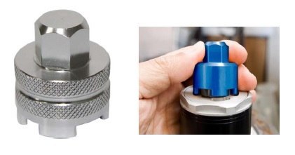 WRENCH HEAD NARZĘDZIA KLUCZ DO KORKÓW/NAKRĘTEK AMORTYZATORÓW PRZEDNICH WP KTM SX 125/250, XC 250/300 '17-'22, SXF 250/450 '17-'2