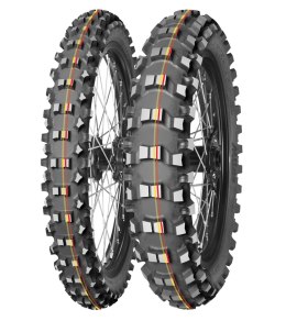 MITAS OPONA 120/80-19 TERRA FORCE-MX SM 63M (CZERWONO-ŻÓŁTY PASEK) TT TYŁ DOT 2024 (DOT:XSDC) (460079) (ZAMIENNIK:70000155)