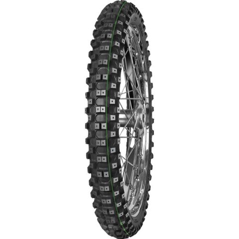 MITAS OPONA 90/90-21 (3.00-21) ENDURO TRAIL-RALLY MH SUPER LIGHT (ZIELONY PASEK) 54R M+S TT PRZÓD DOT 01-43/2024 (460145) (ZAMIE