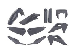 POLISPORT KOMPLET PLASTIKÓW HUSQVARNA TE/FE TPI '20-'23 W ZESTAWIE OSŁONA LAMPY PRZEDNIEJ (8398900006) I OSŁONY AMORTYZATORÓW (8