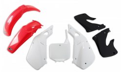 UFO KOMPLET PLASTIKÓW HONDA CR 125 '98-'99, CR 250 '97-'99 KOLOR OEM (CZERWONY/BIAŁY) (HO094E999)