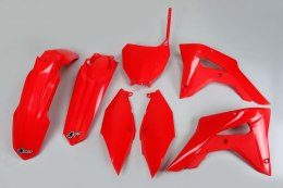 UFO KOMPLET PLASTIKÓW HONDA CRF 250RX '19-21, CRF 450RX '17-20, KOLOR CZERWONY - WYPRZEDAŻ