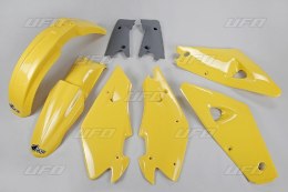 UFO KOMPLET PLASTIKÓW HUSQVARNA 2T '00-'04, 4T '02-'04 KOLOR OEM (ŻÓŁTY/GRAFITOWY) (HU600E999)