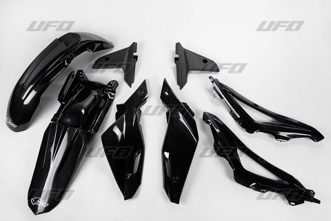 UFO KOMPLET PLASTIKÓW HUSQVARNA TC 250/300/450 '09-'13 KOLOR CZARNY (HU610E001)