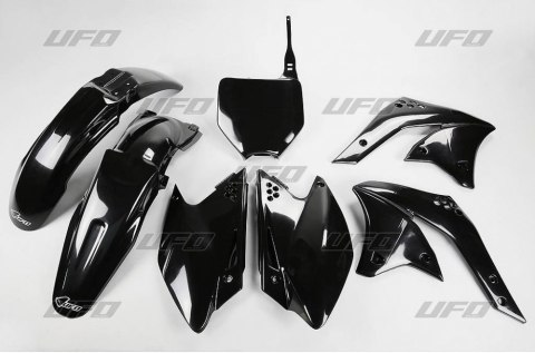 UFO KOMPLET PLASTIKÓW KAWASAKI KXF 250 '04-'06, KOLOR CZARNY (KA204E001)