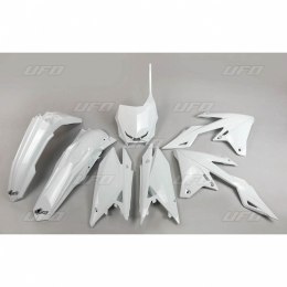 UFO KOMPLET PLASTIKÓW SUZUKI RMZ 250 '19-'25, RMZ 450 '18-'25 KOLOR BIAŁY (SU418E041)