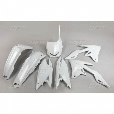 UFO KOMPLET PLASTIKÓW SUZUKI RMZ 250 '19-'25, RMZ 450 '18-'25 KOLOR BIAŁY (SU418E041)
