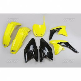 UFO KOMPLET PLASTIKÓW SUZUKI RMZ 450 '08-17 KOLOR OEM '17 (ŻÓŁTY/CZARNY) (SU417E999K)