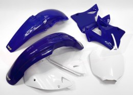 UFO KOMPLET PLASTIKÓW YAMAHA YZ 125 '00-'01, YZ 250 '00-'01 KOLOR OEM (BIAŁY/NIEBIESKI) (YA300E999)