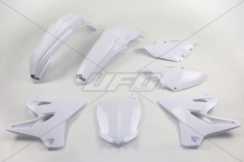 UFO KOMPLET PLASTIKÓW YAMAHA YZ 125 '15-'21, YZ 250 '15-'21 KOLOR BIAŁY (YA319E046)