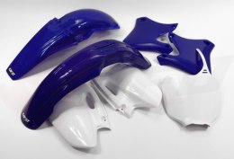 UFO KOMPLET PLASTIKÓW YAMAHA YZF 250 '01-'02 KOLOR OEM (BIAŁY/NIEBIESKI) (YA303E999)