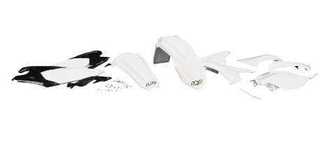UFO KOMPLET PLASTIKÓW YAMAHA YZF 450 '10 KOLOR BIAŁY (YA309E046) - WYPRZEDAŻ