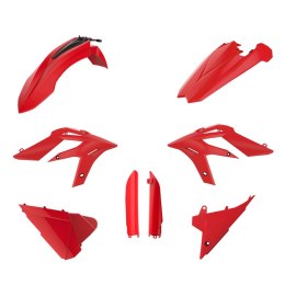 POLISPORT KOMPLET PLASTIKÓW (FULL KIT) BETA X-TRAINER '15-'19 W ZESTAWIE OSŁONY AMORTYZATORÓW (8398700001) KOLOR CZERWONY