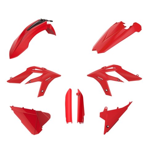 POLISPORT KOMPLET PLASTIKÓW (FULL KIT) BETA X-TRAINER '15-'19 W ZESTAWIE OSŁONY AMORTYZATORÓW (8398700001) KOLOR CZERWONY
