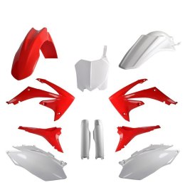POLISPORT KOMPLET PLASTIKÓW (FULL KIT) HONDA CRF 250R '10; CRF 450R '09-'10 W ZESTAWIE TABLICA PRZEDNIA (8656700001) I OSŁONY AM