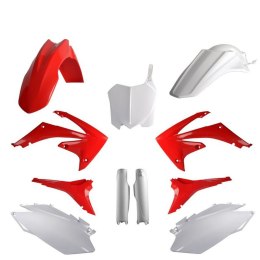 POLISPORT KOMPLET PLASTIKÓW (FULL KIT) HONDA CRF 250R '11-'13; CRF 450R '11-'12 W ZESTAWIE TABLICA PRZEDNIA (8656700001) I OSŁON