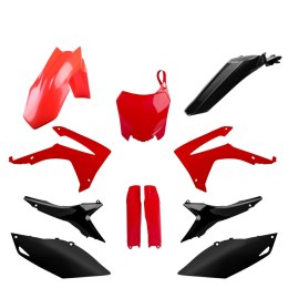 POLISPORT KOMPLET PLASTIKÓW (FULL KIT) HONDA CRF 250R '14-'17; CRF 450R '13-'16 W ZESTAWIE TABLICA PRZEDNIA (8659400001) I OSŁON