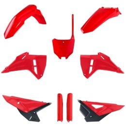 POLISPORT KOMPLET PLASTIKÓW (FULL KIT) HONDA CRF 250R '25-'26; CRF 450R '25-'26 W ZESTAWIE TABLICA PRZEDNIA (8670700001) I OSŁON