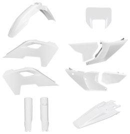 POLISPORT KOMPLET PLASTIKÓW (FULL KIT) HUSQVARNA TE/FE '24-'25 W ZESTAWIE OSŁONA LAMPY PRZEDNIEJ (8681500001) I OSŁONY AMORTYZAT