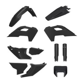 POLISPORT KOMPLET PLASTIKÓW (FULL KIT) HUSQVARNA TE/FE '24-'25 W ZESTAWIE OSŁONA LAMPY PRZEDNIEJ (8681500002) I OSŁONY AMORTYZAT