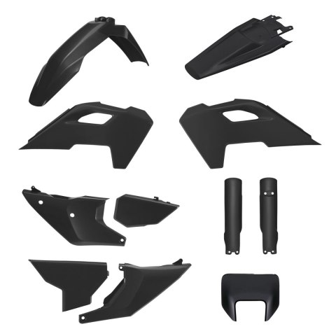 POLISPORT KOMPLET PLASTIKÓW (FULL KIT) HUSQVARNA TE/FE '24-'25 W ZESTAWIE OSŁONA LAMPY PRZEDNIEJ (8681500002) I OSŁONY AMORTYZAT