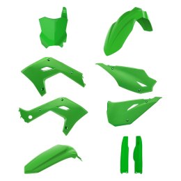 POLISPORT KOMPLET PLASTIKÓW (FULL KIT) KAWASAKI KX 125 '03-'08; KX 250 '03-'08 (RESTYLING NA MODEL 2026) W ZESTAWIE TABLICA PRZE