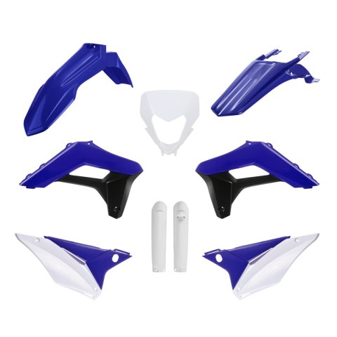 POLISPORT KOMPLET PLASTIKÓW (FULL KIT) SHERCO SE-R/SEF-R '24 W ZESTAWIE OSŁONA LAMPY (8681100002) I OSŁONY AMORTYZATORÓW (839860