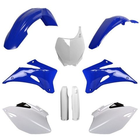 POLISPORT KOMPLET PLASTIKÓW (FULL KIT) YAMAHA YZ 250F '06-'07; YZ 450F '06-'07 W ZESTAWIE TABLICA PRZEDNIA (8658100001) I OSŁONY